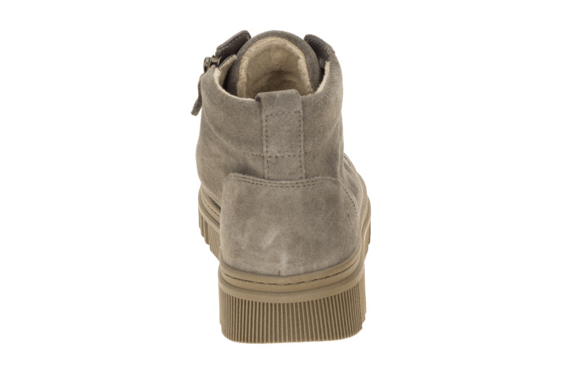 Gabor Mid-Sneaker Boots taupe grau Velour 8008.01.013