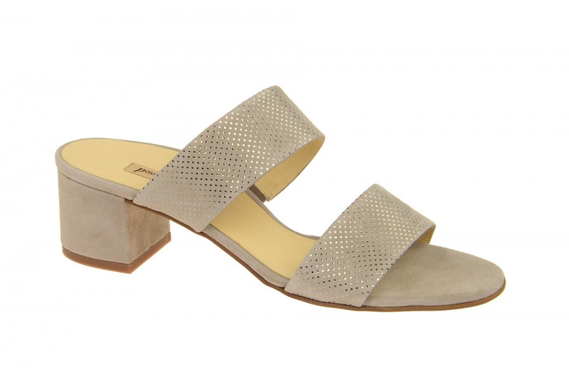 Paul Green Pantolette sand grau 6016