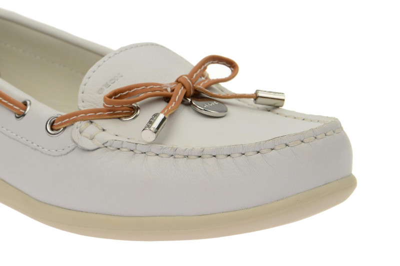 Geox Yuki Slipper weiß - D3255A 00043 C1000