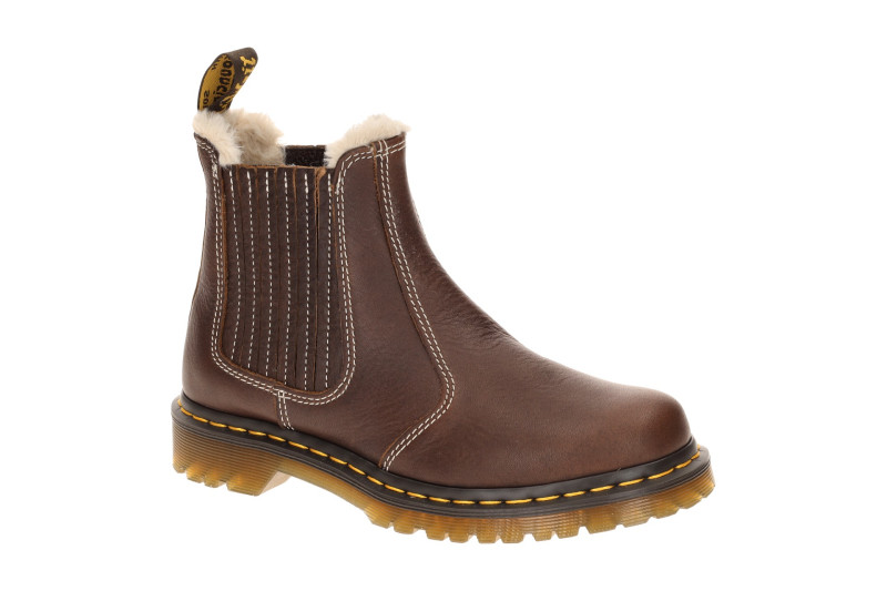 Dr. Martens 2976 Leonore Stiefel Chelsea-Boot braun Warmfutter