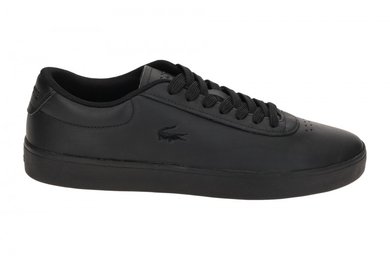Lacoste Baseshot Evo Schuhe Sneakers schwarz Leder 0065