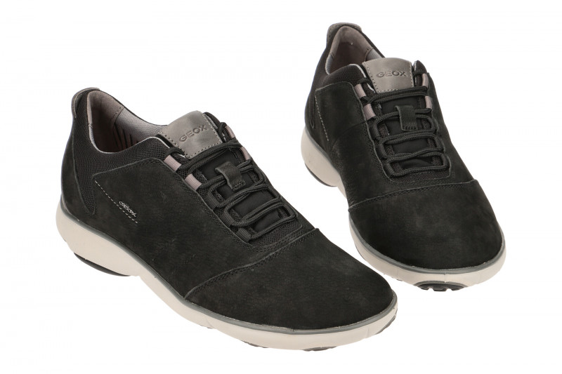 Geox Nebula Schnür Schuhe schwarz U74D7C