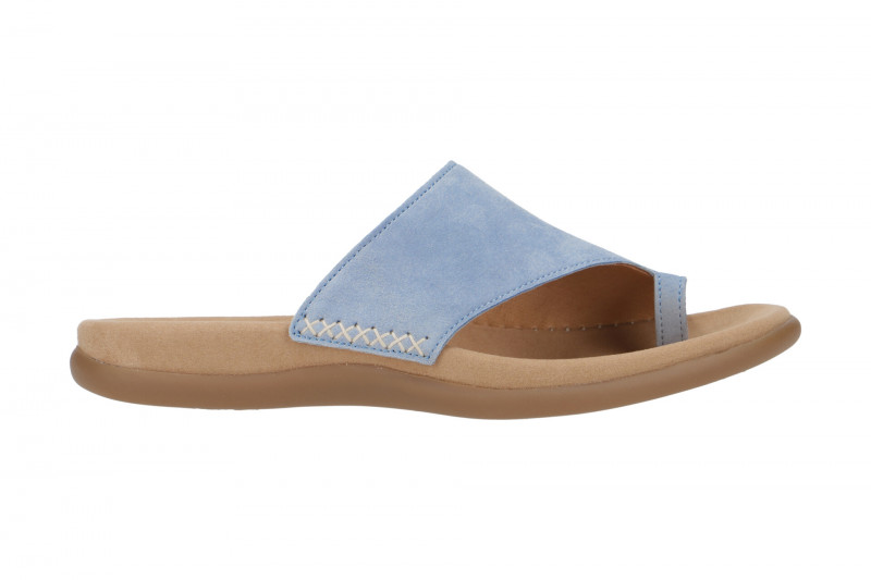 Gabor Zehentrenner Pantolette hellblau 83.700