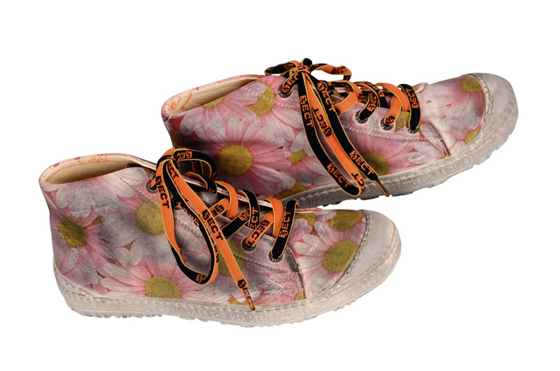 Eject Dass Schuhe Gänseblümchen rosa pink E-11208/6