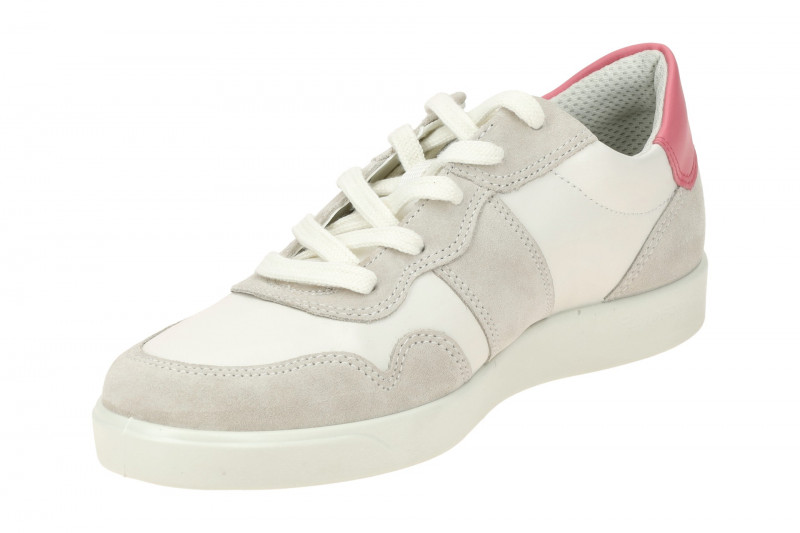ecco Street Lite Schuhe Sneaker weiß Nubuck 212873