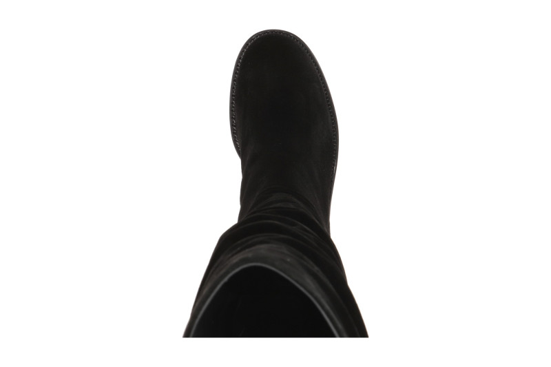 Paul Green Schaftstiefel schwarz gerafft 9987