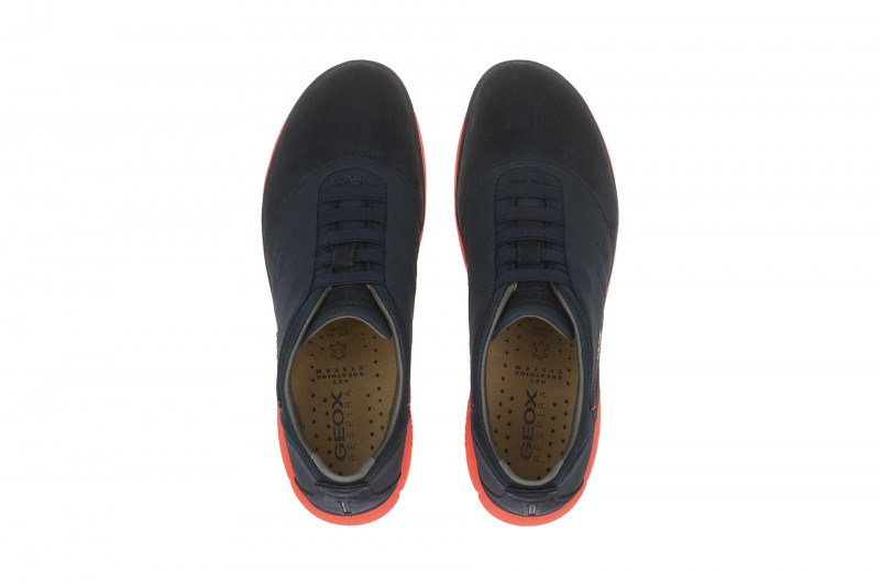Geox Nebula Schuhe blau Sohle orange