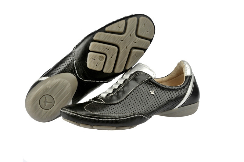 Pikolinos Manacor Schuhe in schwarz silber 740-7125