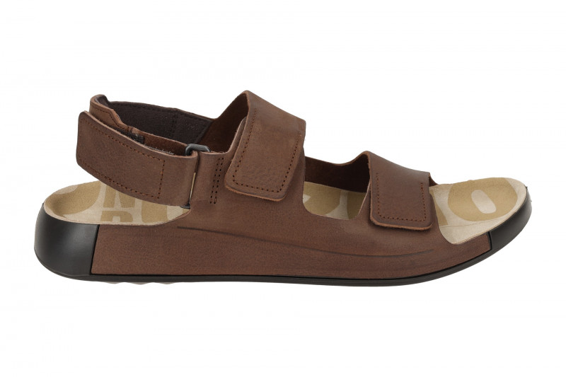 Ecco Cozmo Herren Sandale braun Klett 500944