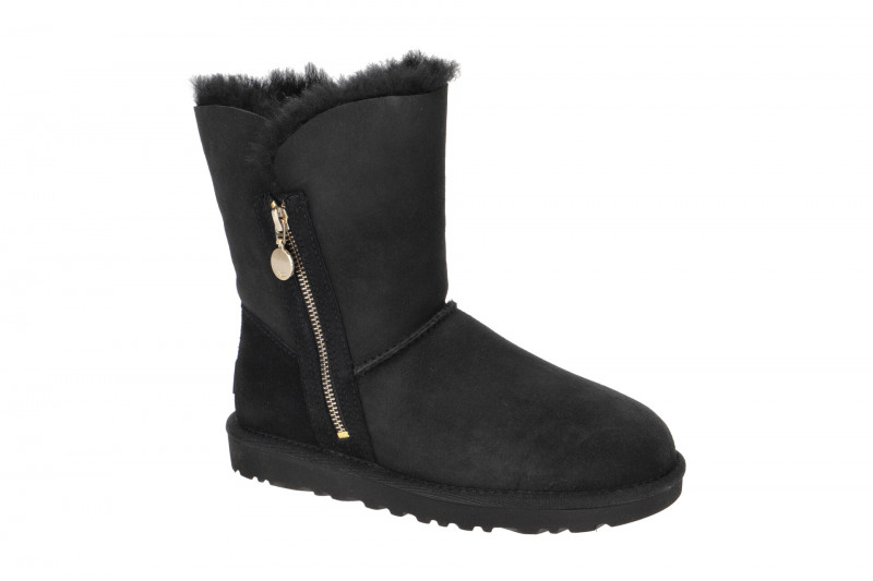 UGG BAILEY ZIP SHORT Stiefel schwarz 1112480