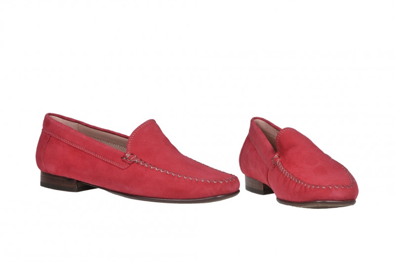 Sioux Campina Mokassin Slipper rot rubin 53495