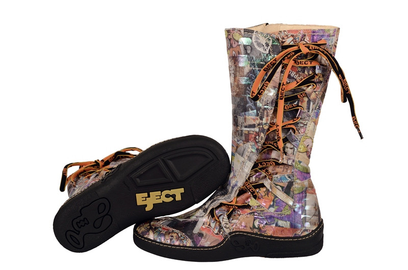 Eject Skat Stiefel print Muster 15055