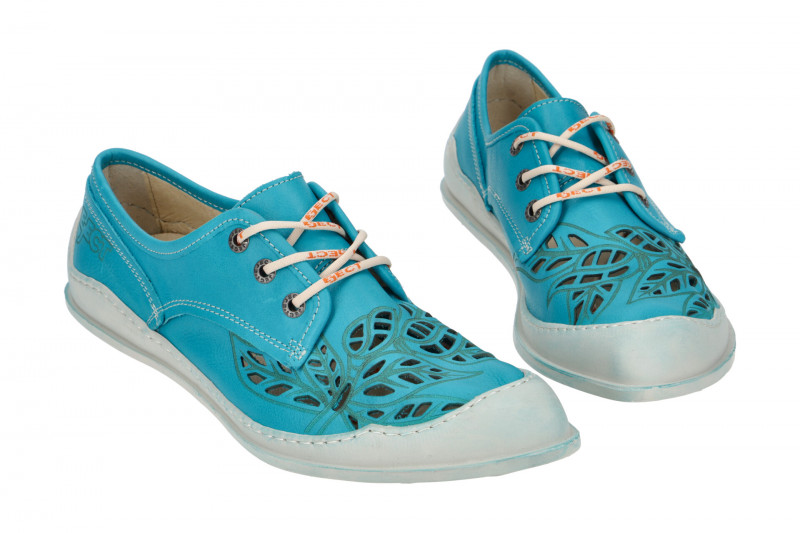 Eject Ciber Schuhe hellblau Sommer Schnürer