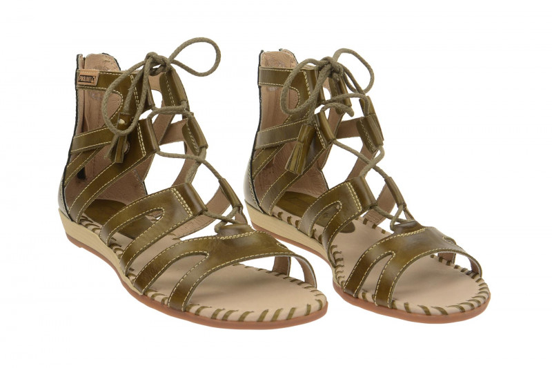 Pikolinos Alcudia Sandale grün olive 816-7585