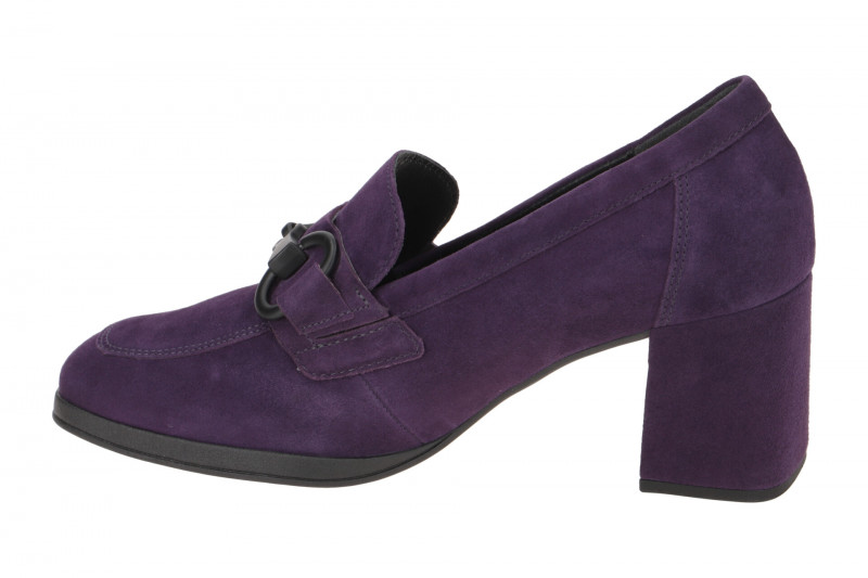 Gabor Hochfront Pumps lila Velour 35.292.13