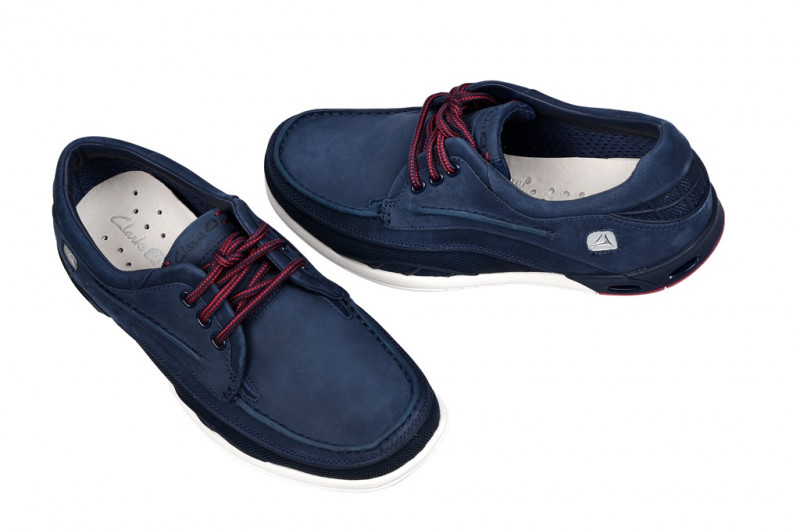 Clarks Orson Lace Schuhe in navy blau - 20348660