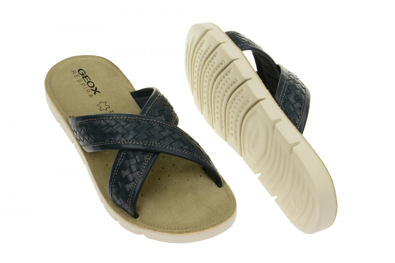 Geox Glenn Pantolette blau U52V2B 00043 C4002