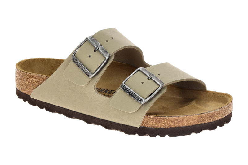 Birkenstock Arizona BS Pantolette grün khaki Normal-Weit UNISEX 1032830
