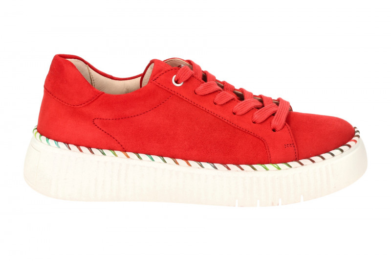 Gabor Schuhe rot fire Plateau Sneakers 63.240.15