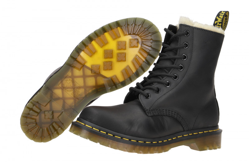 Dr. Martens 1460 Serena Stiefel schwarz Warmfutter