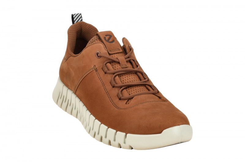 Ecco Gruuv Schuhe braun mink Herren Sneakers 525204