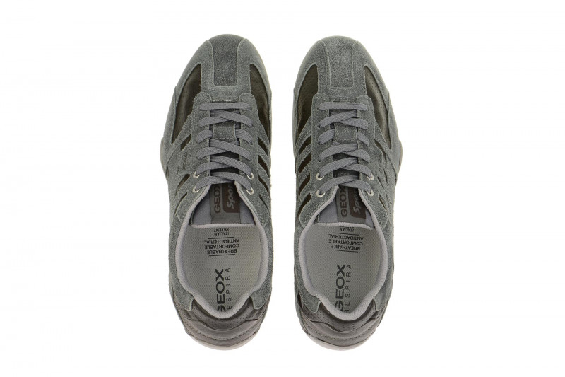 Geox Snake Schuhe grau braun - U4207K