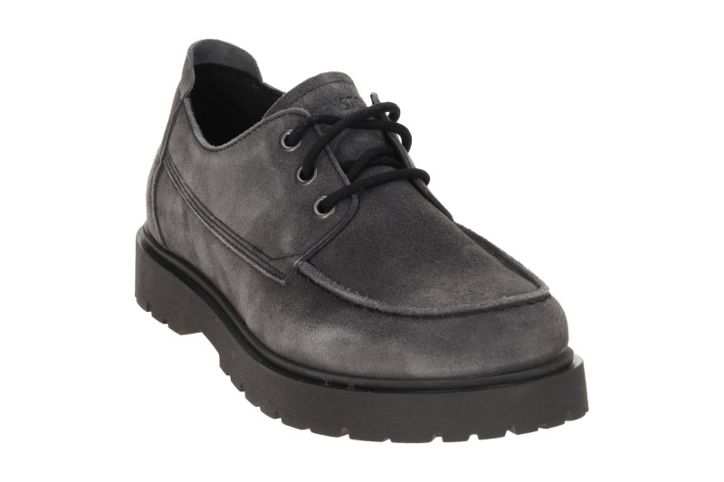Birkenstock Highwood Moc Schuhe grau Mokassin Schmal-Weit 1032702