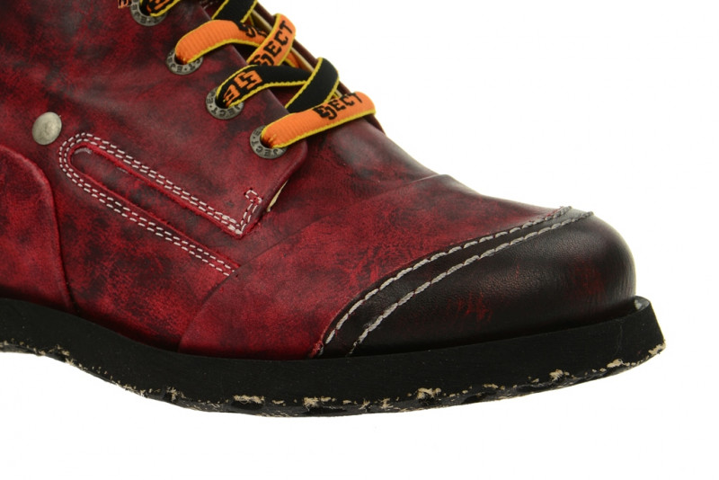 Eject Street Stiefelette rot Lederfutter