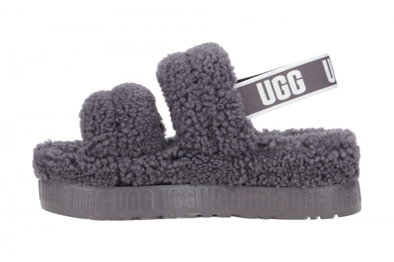 UGG Oh Fluffita Sandalen Hausschuhe grau shade 1120876
