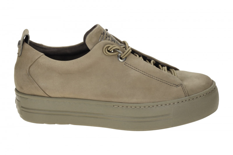 Paul Green Sneaker Plateau Schuhe taupe grau 5017