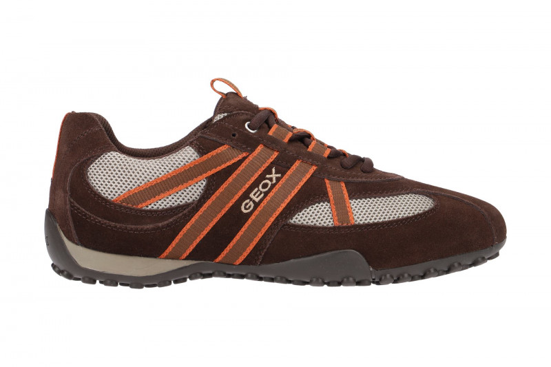 Geox Snake Schuhe braun orange U2207S
