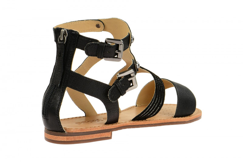 Geox Sozy Sandale schwarz silber D722CG