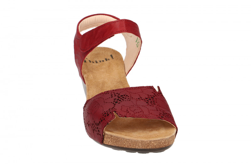 Think Traudi Sandale rot Laser