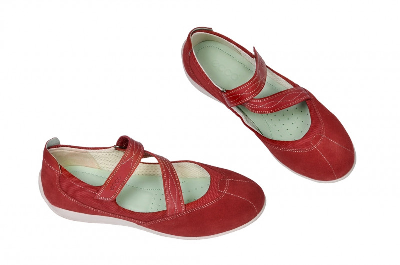 Ecco Glow - Mary Jane - in chili rot