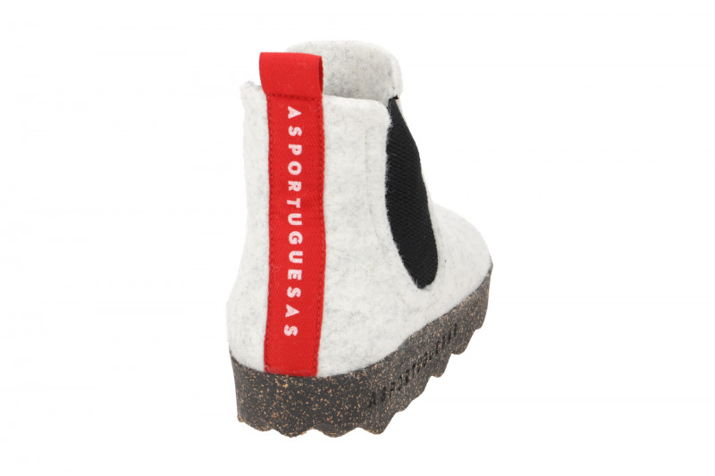 Asportuguesas Caia Chelsea Stiefelette weiß offwhite