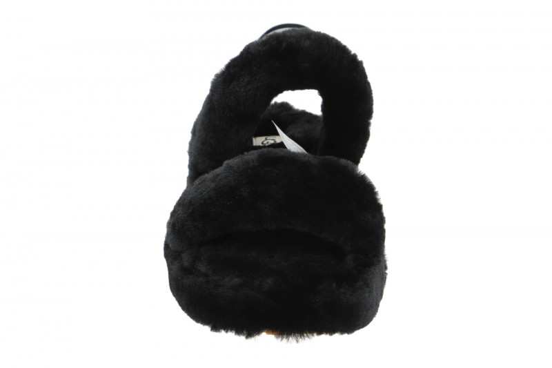UGG Oh Yeah Hausschuhe schwarz Fell 1107953