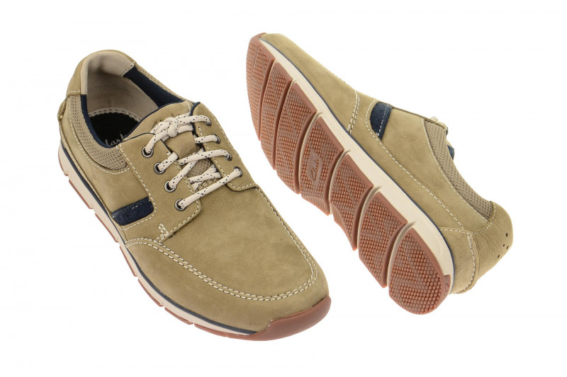 Clarks Beachmont Edge Schuhe beige