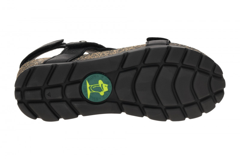 Panama Jack Selma B4 Sandale schwarz Nappa