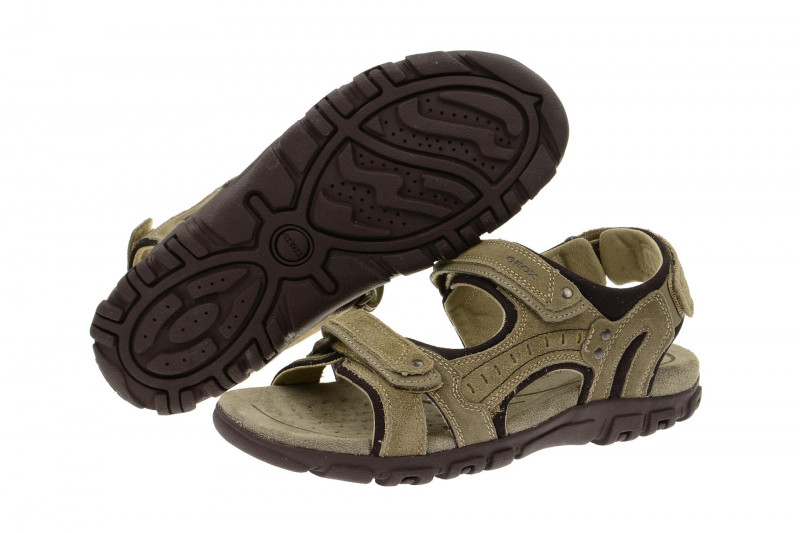 Geox Sandal Strada grau U5224A