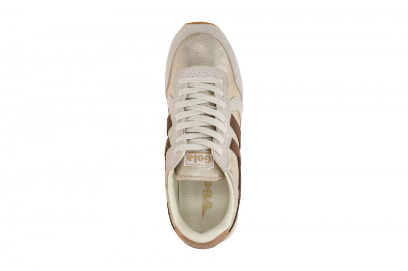 Gola Daytona Blaze Schuhe Sneakers gold grau metallic Damen CLB338