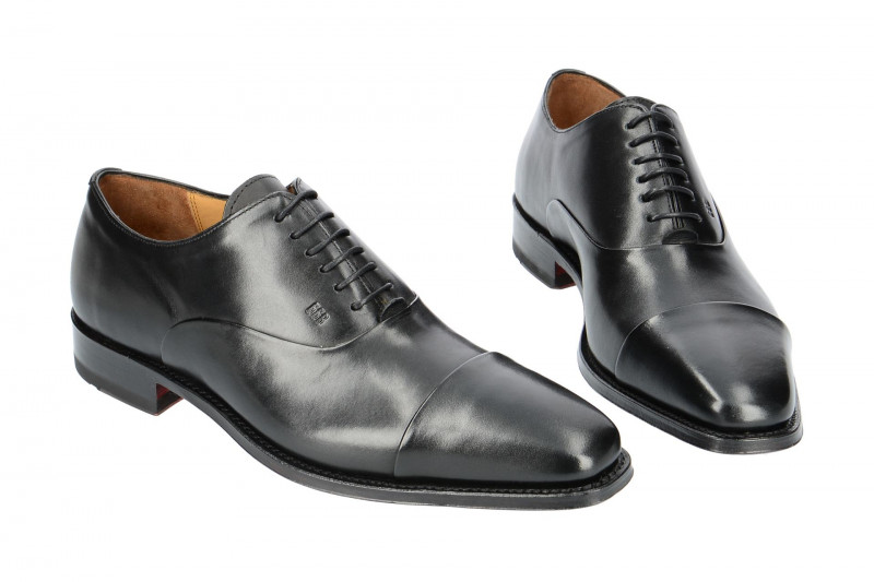 Gordon & Bros Schuhe Lucquin schwarz Rahmengenäht 3853-C