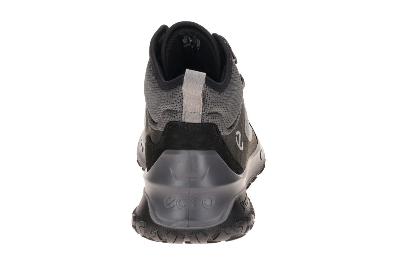 Ecco Ult-Trn Mid Schuhe Sneaker grau schwarz Waterproof 824374