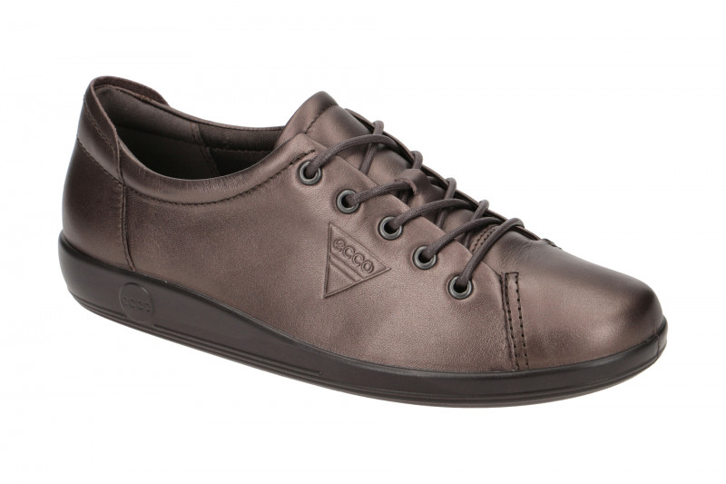 Ecco Soft 2 Schuhe braun metallic
