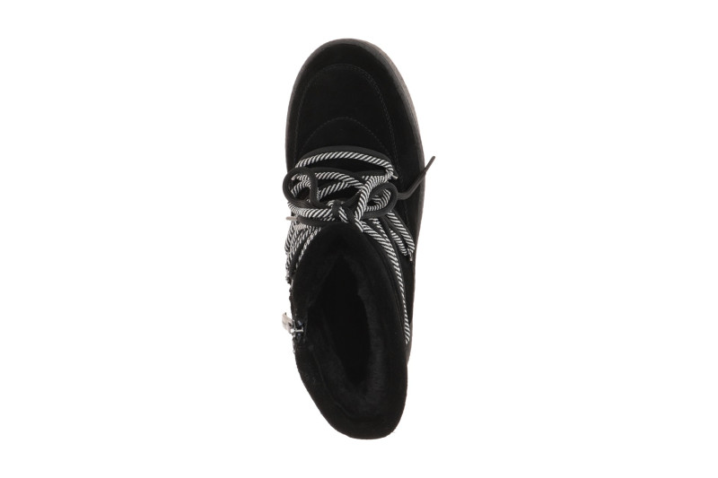 Tamaris Winter Stiefelette Plateau Boots schwarz Velour 26803
