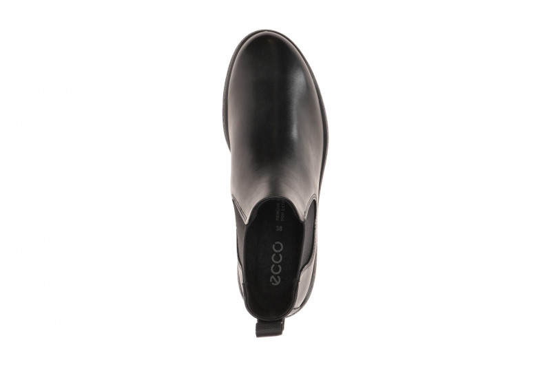 Ecco Bella 2 Stiefelette schwarz Chelsea Boot Glattleder 239313