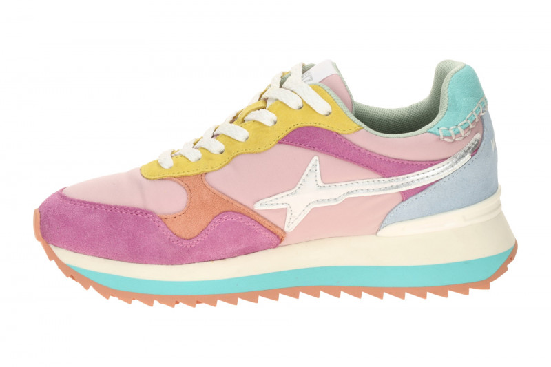W6YZ Yak Sneakers Schuhe pink bunt Damen