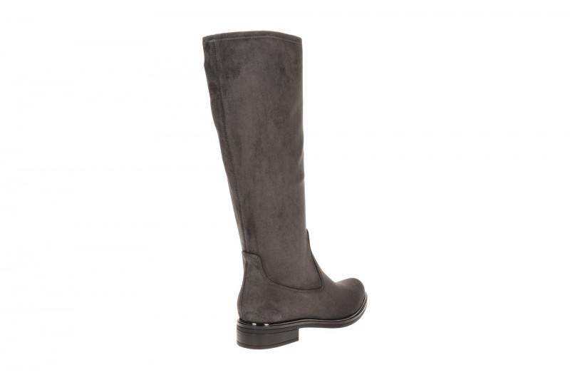 Caprice Lang Schaftstiefel grau Stretch 25512