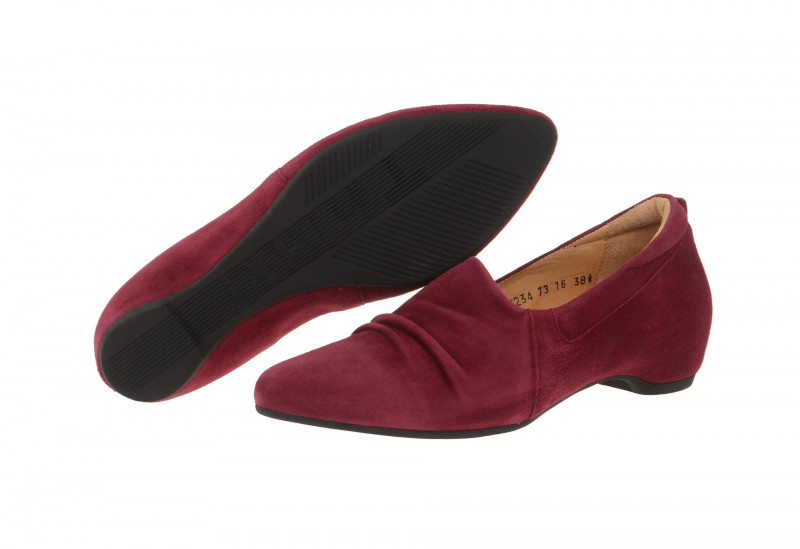 Think Imma Slipper rot Velour