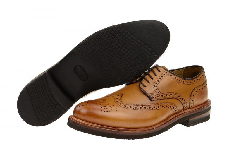 Gordon & Bros Levet Schuhe tan braun PU-Sohle 2318-Y