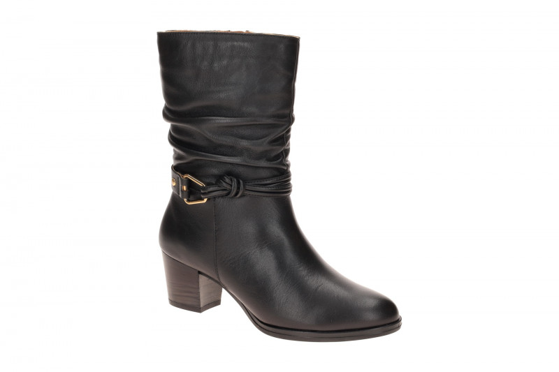 Pikolinos Zamora Stiefel schwarz gerafft W0E-9787
